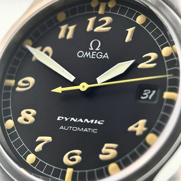 Omega Dynamic Stainless Steel Black Dial 36mm Automatic Men’s Watch 5200.50 - Picture 1 of 9